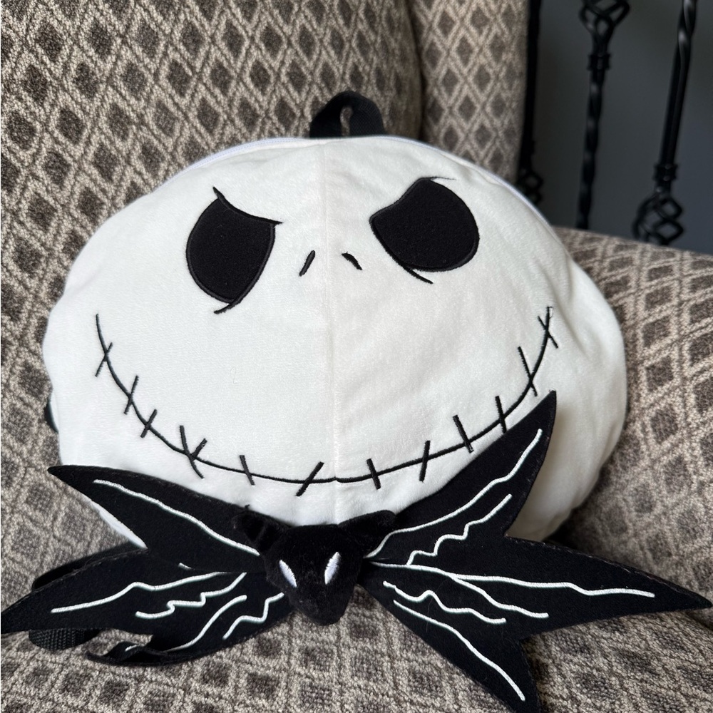 RARE - Kids Jack Skellington Plush Backpack - Disney Parks